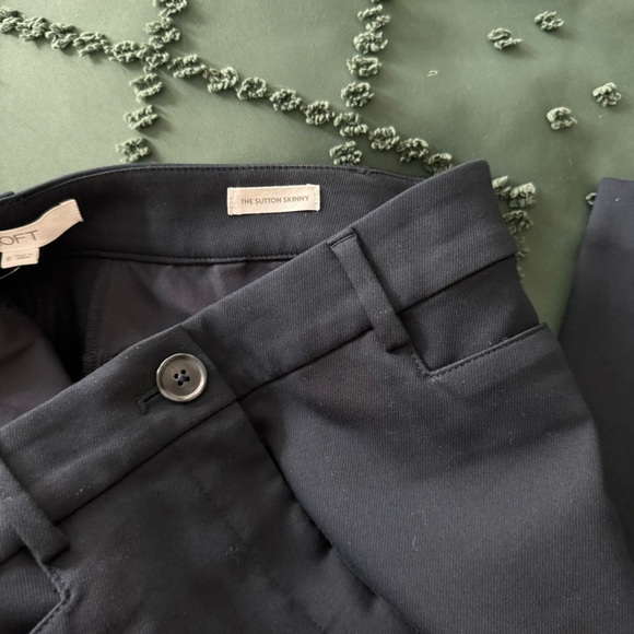 Loft Sutton slim leg slacks - Picture 3 of 5